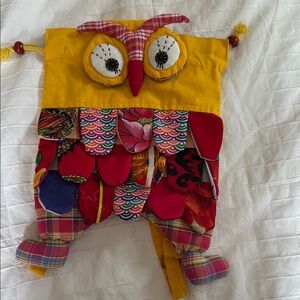 Colorful Owl Backpack Purse, kids!